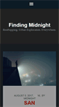 Mobile Screenshot of findingmidnight.com